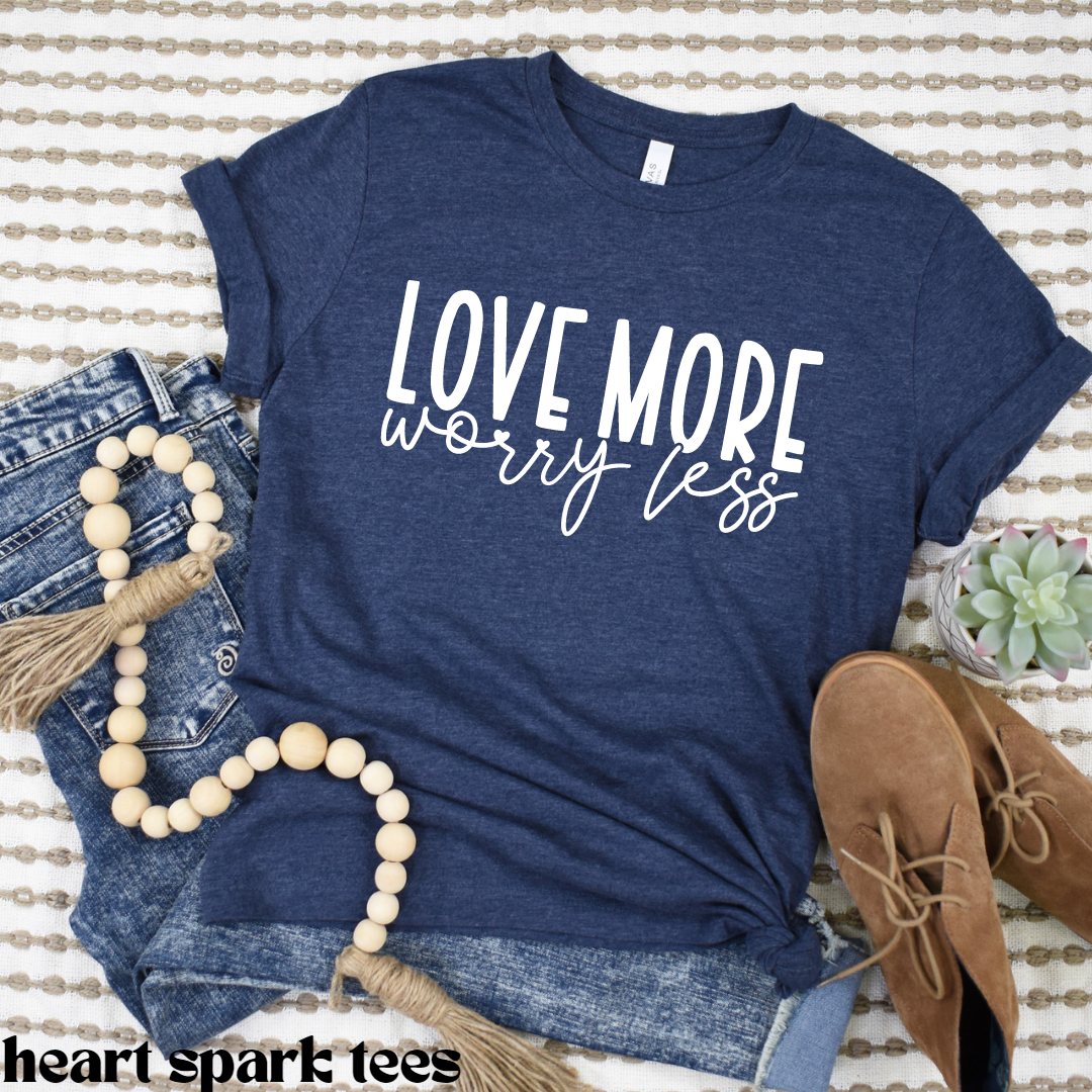 Love more more love t shirt hotsell