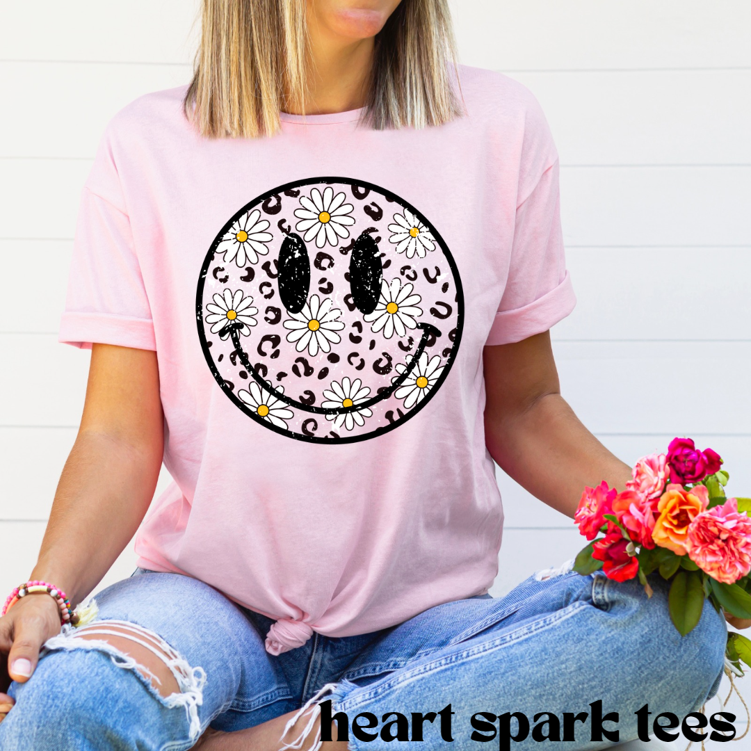 Daisy Smiley Face T-Shirt